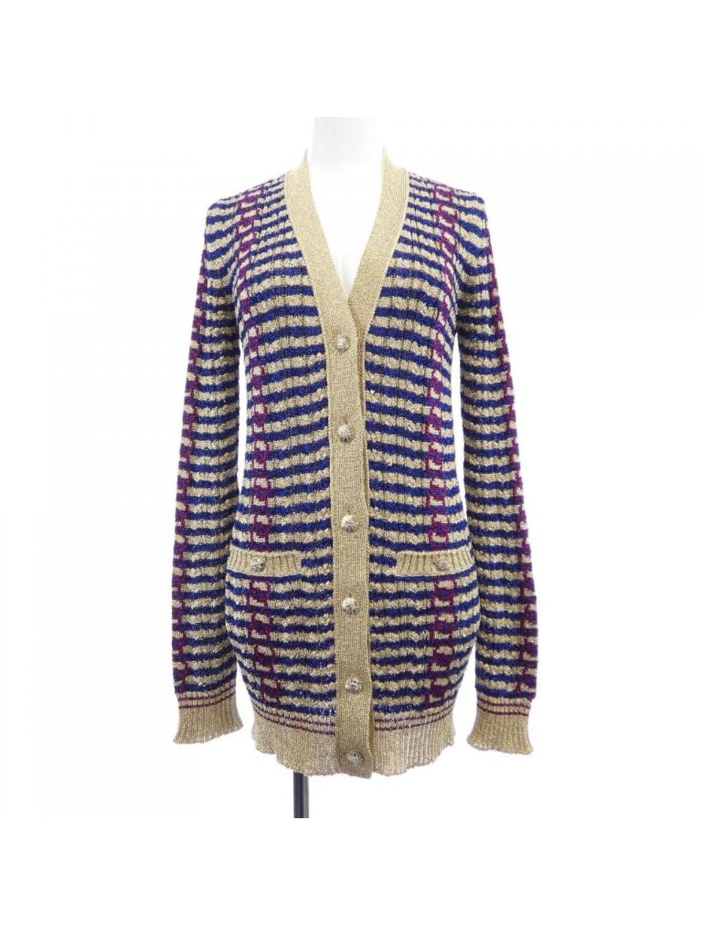 Chanel Cardigan Blue